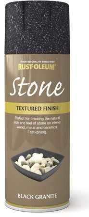 2x400ml Stone Black Granite