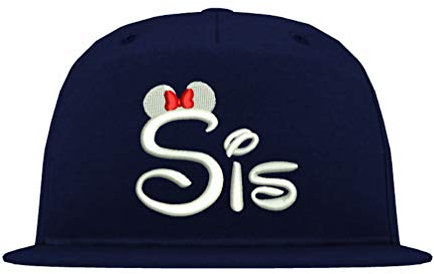 TRVPPY Snapback Cap Modell Sister SIS, Weiß-Navyblau