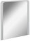 FACKELMANN LED Spiegel Milano 80 / Wandspiegel mit Design-LED-Beleuchtung/Maße (B x H x T): ca. 80 x 80 x 3 cm/Lichtfarbe: Kaltweiß/Leistung: 13,5 Watt/Badspiegel mit austauschbaren LEDs