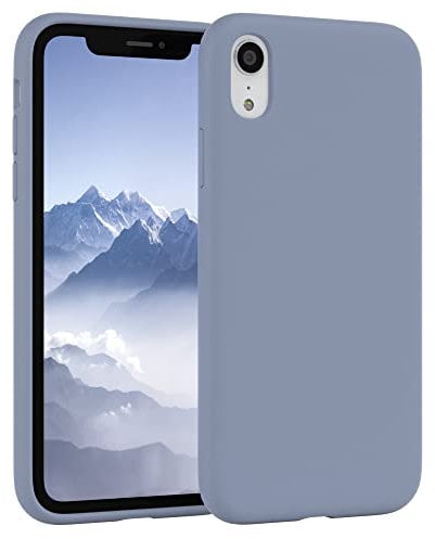 EAZY CASE - Silikon Hülle für iPhone XR Hülle Hellblau weich stoßfeste Schutzhülle mit Kameraschutz Handyhülle iPhone XR Silikonhülle Dünn mit Premium Schutz TPU Cover Phone Case in EIS Blau