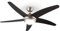 KLARSTEIN Bolero – 2 en 1, ventilador de techo, 134 cm, lámpara de 55 W, aspas de madera, mando a distancia, Marrón nogal