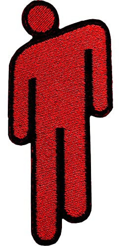 Billie Eilish Patch Blohsh Red
