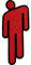 Billie Eilish Patch Blohsh Red