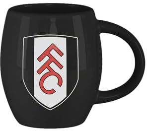 FOCO EPL Fulham FC - Taza de cerámica con diseño del escudo del equipo de fútbol, 325 ml