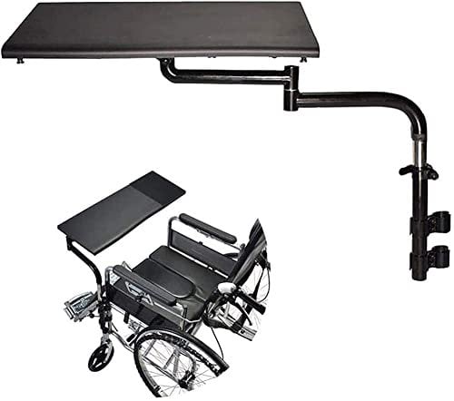 LMEILI Wheelchair Lap Tray, Wheelchair Tray Eating, Reading, Writing, Playing Computers or Chess - Work Table Mobility Accessory Attachment Fit Adult Wheelchair Tray