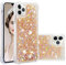 KBIKO-zxl Glitter Case Compatible with iPhone 11 Pro Phone Case TPU Shockproof Protective Cover for iPhone 11 Pro, Cover Glitter Liquid Case for iPhone 11 Pro.Gold YBL