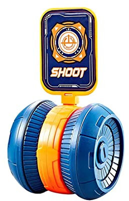【𝙋𝙧𝙞𝙢𝙚 𝘿𝙚𝙖𝙡】 Bewegliche Elite 2.0 Blaster Gun Zielscheibe inkl. 40 Schaumstoff Pfeile mit Saugnapf