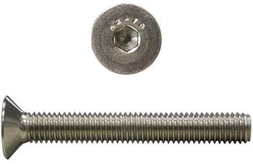 Senkkopfschrauben DIN7991 M6x100 Edelstahl V2A 100 Stk. Antrieb: Innensechskant