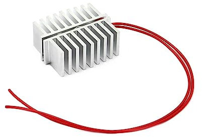 Xenterio PTC Heizelement mit Rippen-Kühlkörper 39x31x15mm, 24V/DC (5 bis 48V-), 130°C, selbstregulierend