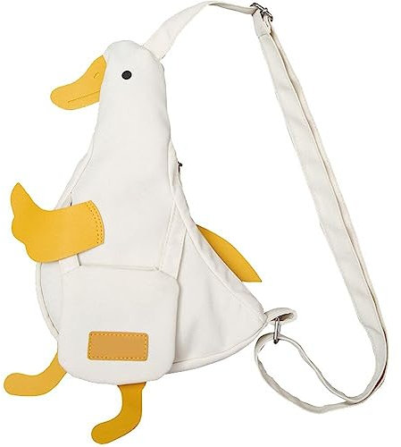Ericetion Frauen Umhängetasche Süße Cartoon Plüsch Entenbeutel Crossbody Taschen Schulter Hühner Enten Tiere Freizeittasche Für Mädchen Frauen