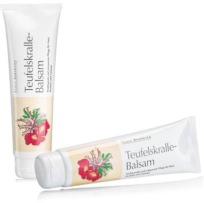 Sanct Bernhard Teufelskralle-Balsam | Rosskastanie, Arnika, Beinwell, Rosmarin & Nelken | 2 x 150 ml
