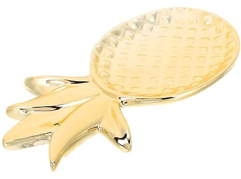 AOKWAWALIY Plato de cerámica, bandeja de acabado, plato de postre, bandeja de almacenamiento de llaves, juego de bandejas de almacenamiento para decorar anillos, tocadores, pequeños platos, accesorios