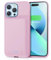 HETP Cover Batteria per iPhone 12 Pro Max/13 Pro Max/14 Pro Max/14 Plus (6,7), 8600mAh Cover Ricaricabile Custodia Batteria Cover Caricabatterie Portatile Batteria Ricaricabile Estesa - Rosa