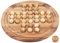 Engelhart - 350470 - Solitaire aus Holz - Denkspiel aus Holz - 33 Holzkugeln - Größe L - 1 Spieler - ab 6 Jahren