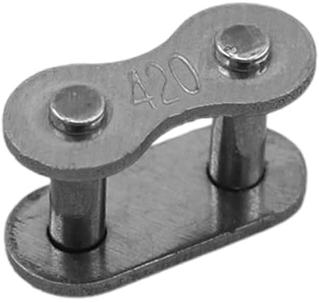 2 Pcs 420 Chain Master Link 50cc 90cc Pit Bike Connector