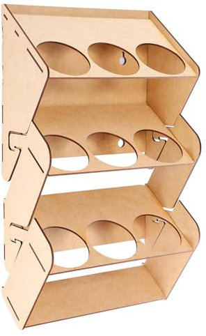 Estantería de color, organizador de almacenamiento para pintura en aerosol, modelo de madera, estante de color, organizador de colores, almacenamiento de pintura en aerosol, soporte para latas de