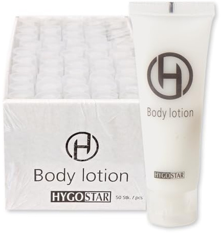 FRANZ MENSCH 250 Stück Hygostar Body Lotion | Tube, Standard, transparent, V: 30ml, L: 10,5cm, B: 4cm