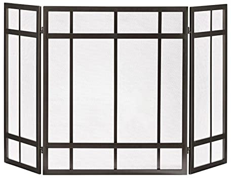 NZPOST Kaminschirme, kindersichere Kamintüren, Brandschutz für Holzöfen, Kamin-Feuerschirme (einfarbig, 67 x 32 x 80 cm) Ehe