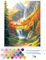 CEOVR Peinture Numero Adulte Kits,Paysage DIY Painting by Numbers,Vallée Numero D'art Adulte,Sans Cadre,40x50 cm