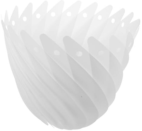 STOBOK Plastik Lampenschirm Pendelleuchte Modern Lampenabdeckung Für Wohnzimmer Esszimmer Und Büro Vielseitige Verwendung Als Dekorativer Leuchtenschirm