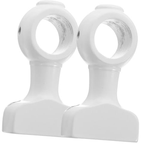 HOLIDYOYO 2stücke Decken Gardinenstangen Halterungen Dekorative Vorhangstangen Träger Stabile Befestigung Für Vorhangstangen Installieren Aus Robustem Holz