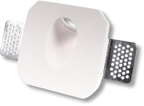 BOGGIA Faretto incasso segnapasso scomparsa gesso per cartongesso pitturabile 109 (1)