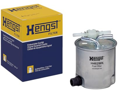 HENGST - Kraftstofffilter H462WK - Hochwertiger Kraftstoff-Leitungsfilter für KFZ - Entfernt Staub und Schmutz aus Otto- oder Dieselmotoren - Schützt das Einspritzsystem
