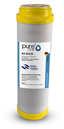 PureOne AK Resin Anti-Kalk. 100% Resin Granulat. Die Kalkfilter Wasserenthärtungs-Kartusche für 10 Zoll Wasserfilter Gehäuse