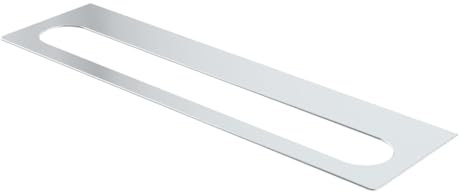 Emco Asis Handtuchhalter für Gäste-WC, 385mm, Chrom, Flexibel Montierbar, Modernes Design
