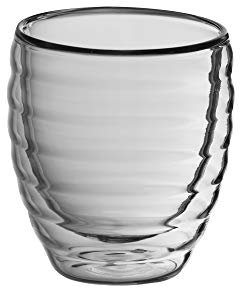 Kela Espressoglas, Cesena, 2-tlg, Doppelwandiges Glas, 80 ml, 12410, Transparent