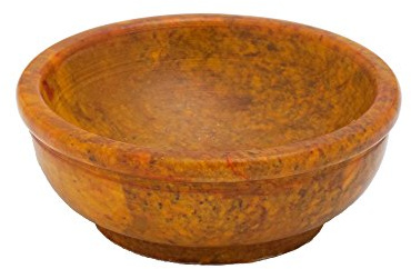 NKlaus rauchgefäss zum Räuchern Speckstein, 8cm Räucherschale, 1 Stück | Höhe: 2,8cm; Durchmesser: 8cm; Gewicht: 0,12kg