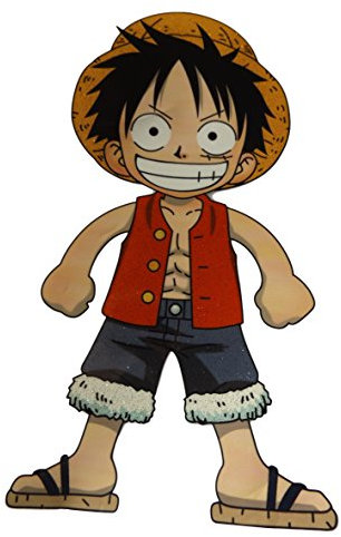 Fat-catz-copy-catz Large Monkey D Luffy One Piece smooth iron on heat transfer clothes patch for T-shirts 19cm