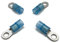 Cable Lug 10mm2 to 16mm2 M8 Insulated 4X Ring Eyelet Press Eyelet Crimp Cable Lug Blue