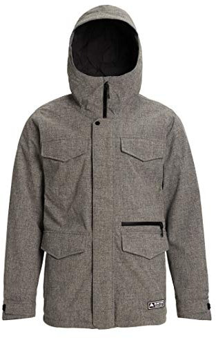 Burton Herren Covert Snowboard Jacke, Bog Heather, S