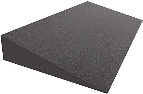 Dibapur® Keilkissen Matratzen (Ohne Bezug) Matratzenkeil Matratzenerhöhung Hochlagerungskeil fürs Bett ((B 90 x T 45 x H 15 / 1cm))