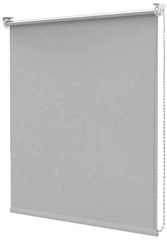 Tenda a Rullo Avvolgibile Porta Finestra Casa Ufficio Parete Soffitto Mod.TENDARULLO 150X180 GRIGIO