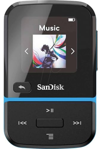 SanDisk Clip Sport Go 32GB MP3 Player - Blue