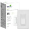 Leviton D215S-2RW Decora Smart Wi-Fi Switch (2nd Gen), Works with Hey Google, Alexa, Apple HomeKit/Siri, and Anywhere Companions, No Hub Required, Neutral Wire Required, White