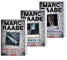 N.N. Marc Raabe | Tom Babylon Reihe - Band 1-3 | Schlüssel 17 + Zimmer 19 + Die Hornisse