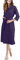 NY Threads - Albornoz de punto de lujo de mezcla de algodón para mujer (X-Large, Morado Real)