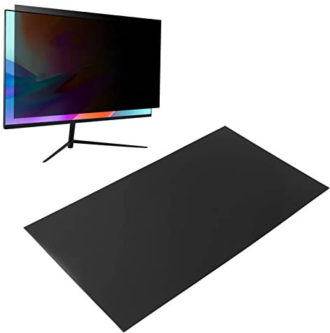 ASHATA Filtre D'écran de confidentialité pour Ordinateur de 20 Pouces, Protecteur D'ordinateur de Bureau pour écran Large 16: 9, Protection des Yeux Anti-Lampe Bleue Résistante aux