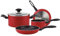 Fagor Batterie de cuisine 5 pièces, rouge max