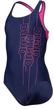 ARENA Costume da Bambina Feel Graphic Swim PRO Back con Fodera