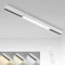 Glitzerlife Deckenlampe LED Deckenleuchte Wohnzimmer - 107CM Wohnzimmerlampe Lang Küchenlampe 32W Bürolampe Decke Modern Dimmbar mit Fernbedienung Büro Deckenbeleuchtung Panel für Küche Schlafzimmer