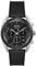 BOSS Chronograph Quarz Uhr für Herren Kollektion TOP mit Schwarzes Silikonarmband mit Stoffdetails - 1514091