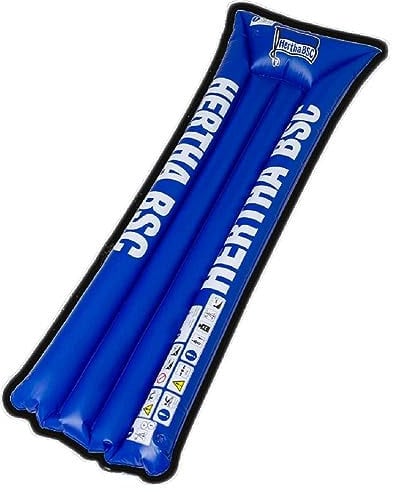 Hertha BSC Berlin Luftmatratze blau Matratze aufblasbare Badematte - Plus Lesezeichen I Love Berlin