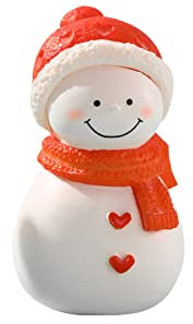 Organizer Stifte Metall Schwarz Miniatur-Weihnachtsschmuck aus Harz, Mini-Weihnachtsschmuck, Schneemann, Weihnachtsfiguren, Dekoration zum Basteln, Schneekugeln, Party, Büro Ordnung (B, One Size)