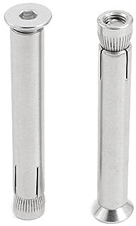 OqcEha Stecker an der Wand, Betonschrauben, Senkkopf-Dehnschrauben aus Edelstahl 304, Flachkopf-Innensechskant-Dehnschrauben, m6m8m10m12-M10*90mm*5St (Color : M8*100mm*10pcs)