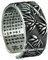 Bambus Ringe,Herz Sutra Schriften Gravierte Ring,999 Sterling Silber Schmuck Herren Öffnung Typ Einstellbare Ring,10mm