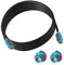 Eightwood HSD LVDS Z Buchse Kabel 300cm 535 4-Core für BMW F30 F31 F10 F11 F25 F15 Audi VW Mercedes Citroen Peugeot Video Audio Rückfahrkamera Nachrüstung Navigation